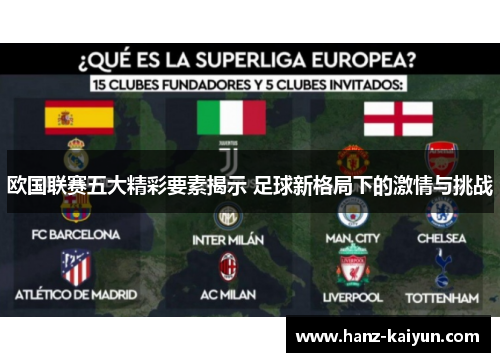 欧国联赛五大精彩要素揭示 足球新格局下的激情与挑战